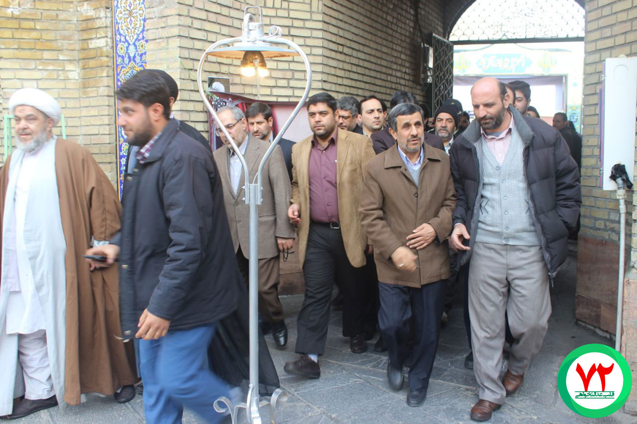 احمدینژاد در ختم حجتالاسلام مجاهد +عکس احمدینژاد در ختم حجتالاسلام مجاهد +عکس