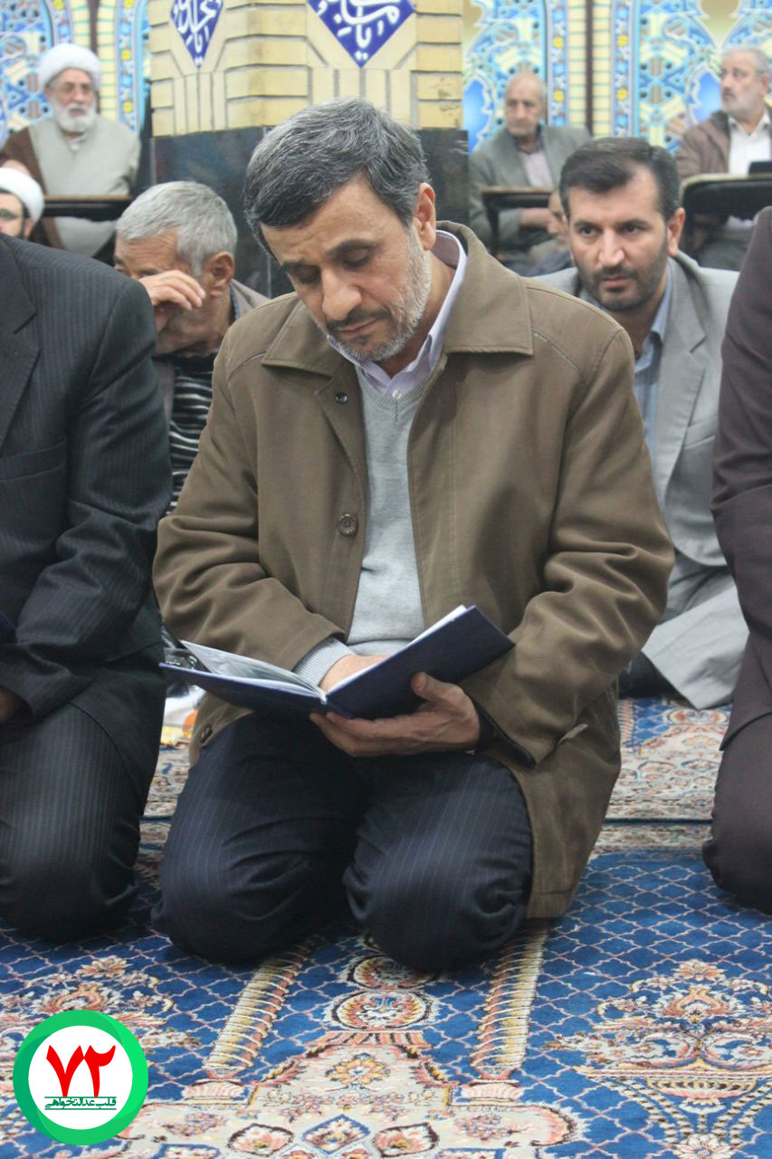 احمدینژاد در ختم حجتالاسلام مجاهد +عکس احمدینژاد در ختم حجتالاسلام مجاهد +عکس