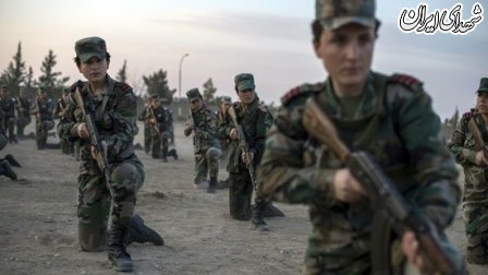 آموزش زنان سوری برای نبرد با تروریستها+تصاویر آموزش زنان سوری برای نبرد با تروریستها+تصاویر