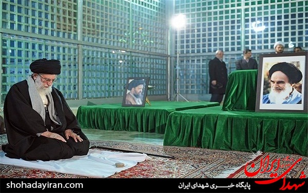 زیارت امام خامنه ای از گلزار شهدا + عکس زیارت امام خامنه ای از گلزار شهدا + عکس