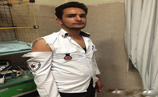 ضرب و شتم کادر اورژانس+عکس