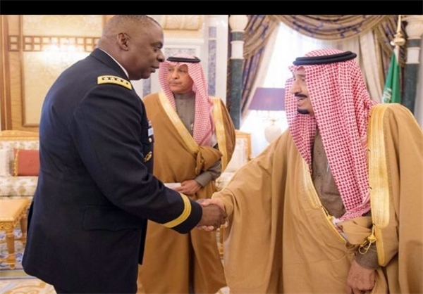 دیدار فرمانده ستاد ارتش آمریکا با ملکسلمان+عکس دیدار فرمانده ستاد ارتش آمریکا با ملکسلمان+عکس
