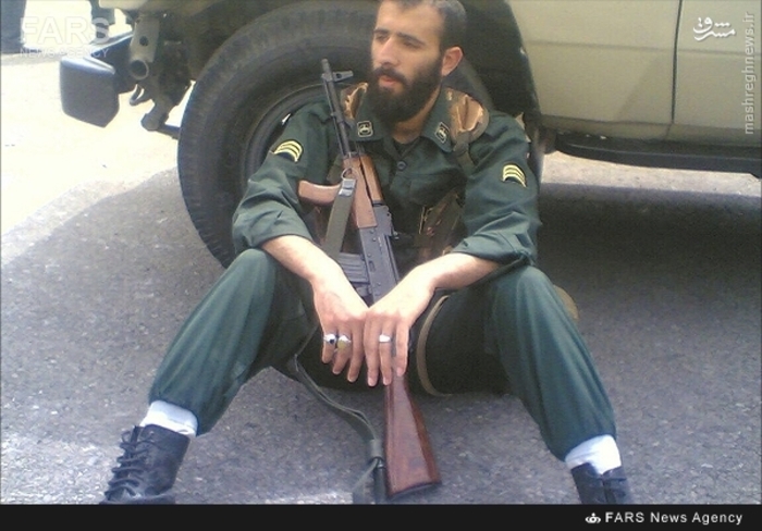 مدافع حرمی از رشت به شهادت رسید +عکس