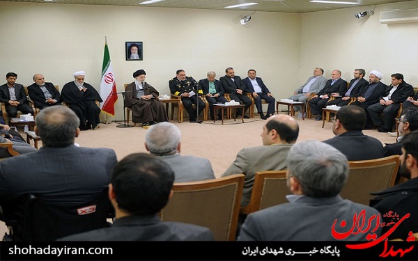 عکس/ دیدار مدیران دبیرخانه شورای عالی امنیت ملی با رهبر انقلاب