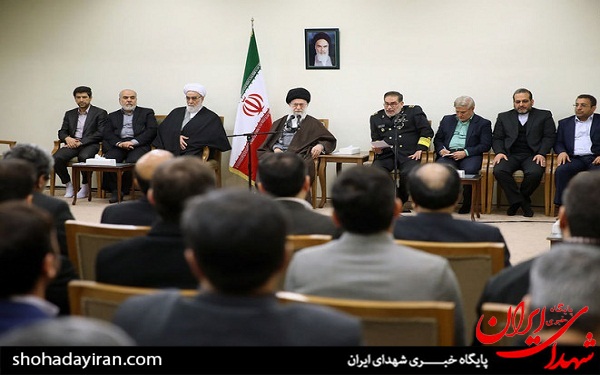 عکس/ دیدار مدیران دبیرخانه شورای عالی امنیت ملی با رهبر انقلاب