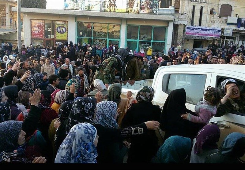 اولین تصاویر از ورود ارتش سوریه به نبل و الزهراء