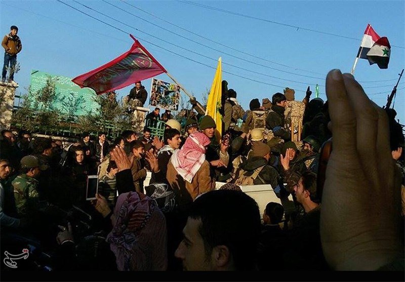 اولین تصاویر از ورود ارتش سوریه به نبل و الزهراء