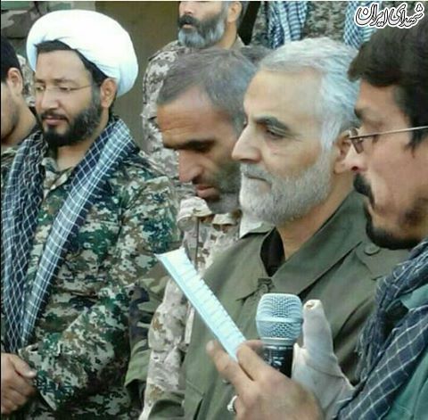 لحظه شهادت روحانی مدافع حرم در سوریه+ عکس