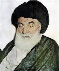 نصایح امام راحل سر قبر آیت‌الله بروجردی(ره)