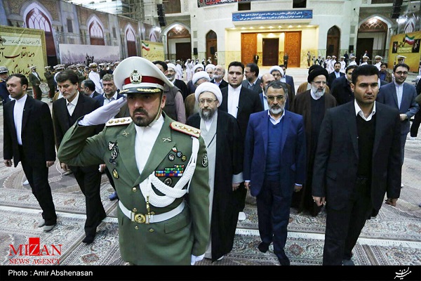 تجدید میثاق رئیس دستگاه قضا با آرمانهای امام تجدید میثاق رئیس دستگاه قضا با آرمانهای امام