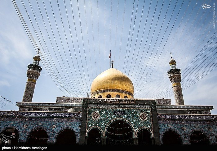 عکس/ حرم حضرت زینب(س) به مناسبت ولادت ایشان