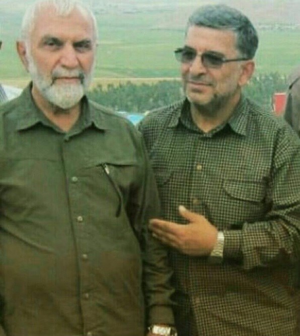 دو فرمانده شهید مدافع حرم در یک قاب +عکس دو فرمانده شهید مدافع حرم در یک قاب +عکس