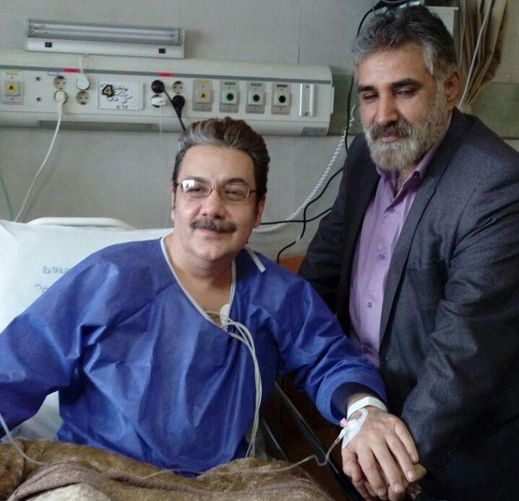 بستری شدن گوینده اخبار به دلیل سکته +عکس بستری شدن گوینده اخبار به دلیل سکته +عکس