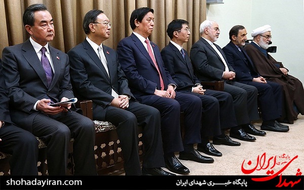 عکس/ دیدار رئیس جمهور چین با مقام معظم رهبری