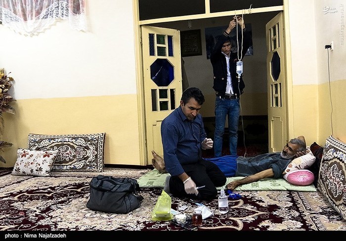 عکس/ 31سال بیداری یک جانباز