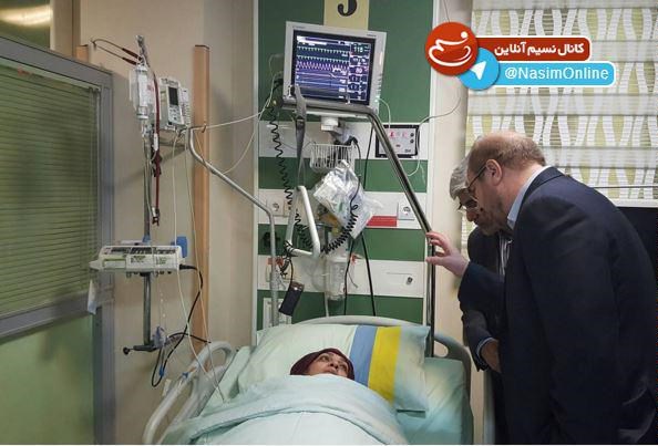 عیادت قالیباف از معصومهآباد در بیمارستان +عکس عیادت قالیباف از معصومهآباد در بیمارستان +عکس