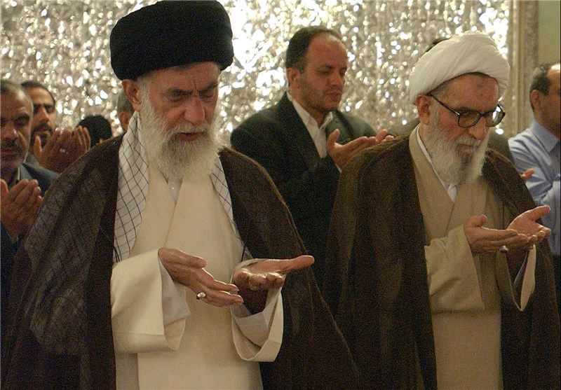 تصاویر دیده نشده از امام خامنه‌ای و آیت‌الله واعظ‌طبسی