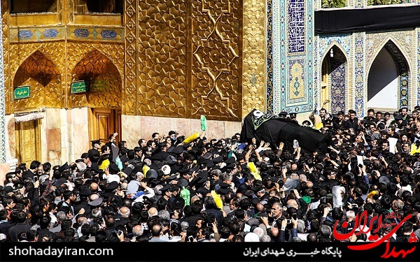 عکس/ مراسم تشییع پیکر آیت‌الله واعظ‌ طبسی