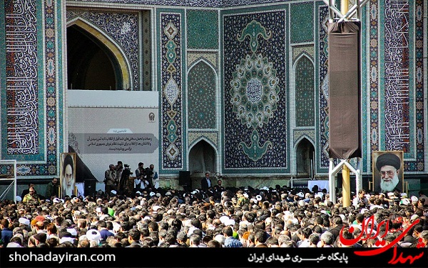 عکس/ مراسم تشییع پیکر آیت‌الله واعظ‌ طبسی
