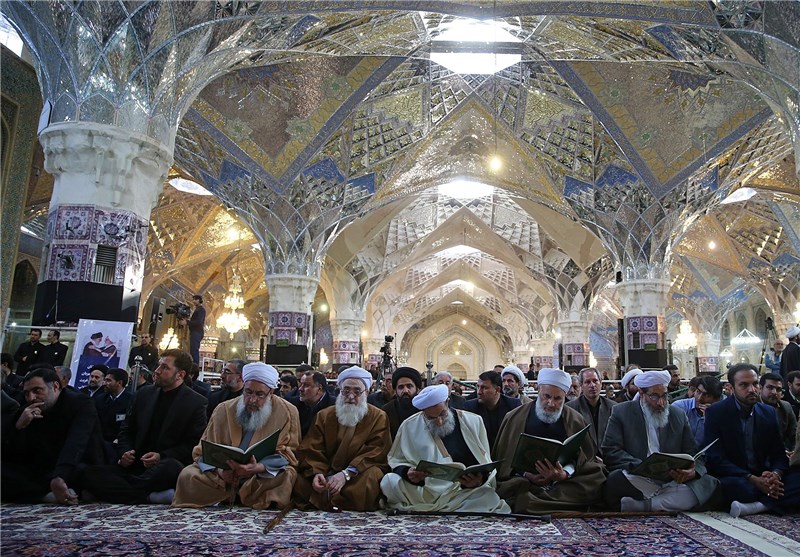 مراسم آیتالله واعظ طبسی با حضور رهبری +تصاویر مراسم آیتالله واعظ طبسی با حضور رهبری +تصاویر