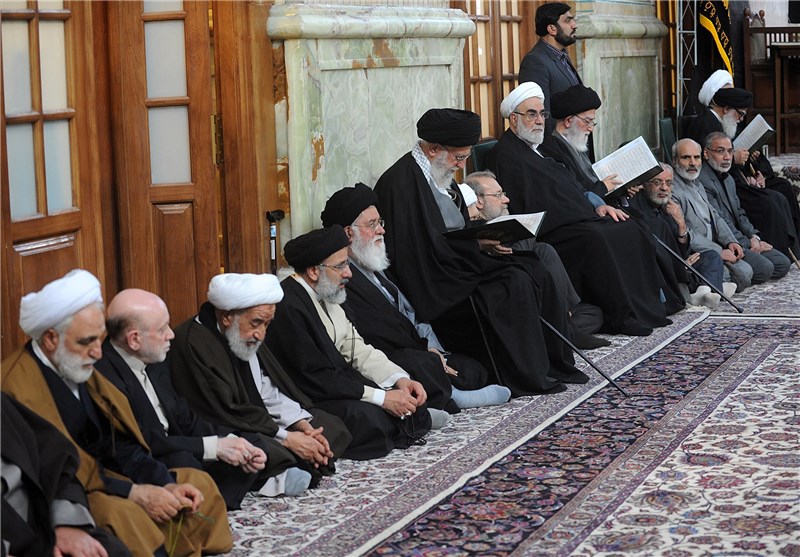 مراسم آیتالله واعظ طبسی با حضور رهبری +تصاویر مراسم آیتالله واعظ طبسی با حضور رهبری +تصاویر