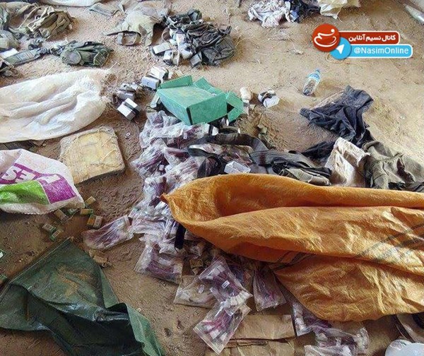 کشف هزار قرص روانگردان انتحاریهای داعش + عکس کشف هزار قرص روانگردان انتحاریهای داعش + عکس