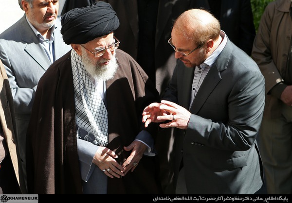 گفت و گوی قالیباف با رهبر معظم انقلاب + عکس