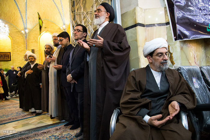 عکس/ علمای قم در گرامیداشت آیت‌الله طبسی