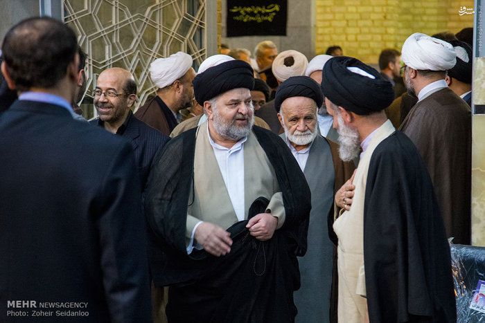 عکس/ علمای قم در گرامیداشت آیت‌الله طبسی