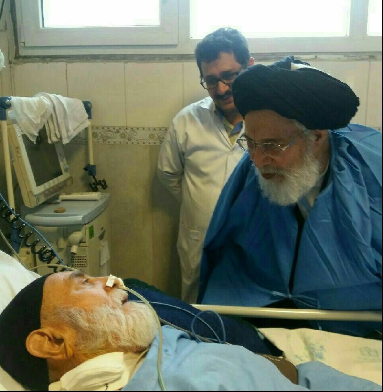 آیتالله سیدان از آیتالله موسوینژاد عیادت کرد آیتالله سیدان از آیتالله موسوینژاد عیادت کرد