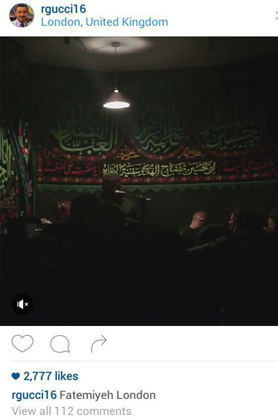 قوچاننژاد در عزاداری حضرت فاطمه(س) در لندن +عکس قوچاننژاد در عزاداری حضرت فاطمه(س) در لندن +عکس