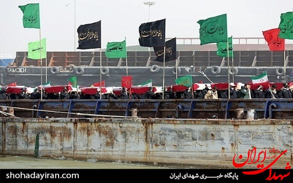 عکس/ ورود پیکر 68 شهید دفاع مقدس در خرمشهر