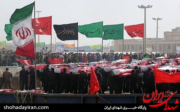 عکس/ ورود پیکر 68 شهید دفاع مقدس در خرمشهر