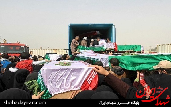عکس/ ورود پیکر 68 شهید دفاع مقدس در خرمشهر