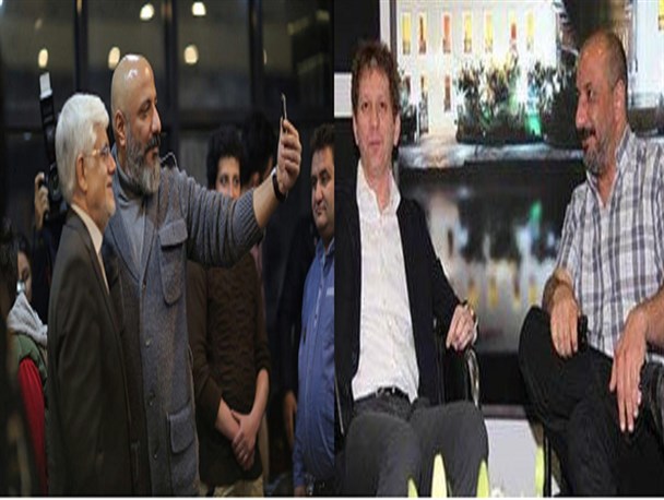 سلفیهای امیر جعفری از زنجانی تا عارف+عکس سلفیهای امیر جعفری از زنجانی تا عارف+عکس