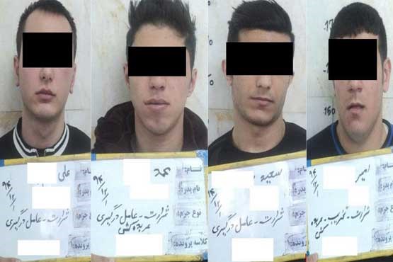 قمهکشی نوجوانان سابقهدار در خیابان پیروزی!+عکس قمهکشی نوجوانان سابقهدار در خیابان پیروزی!+عکس