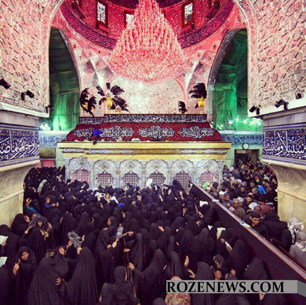 تصویر ضریح سیدالشهدا(ع) 