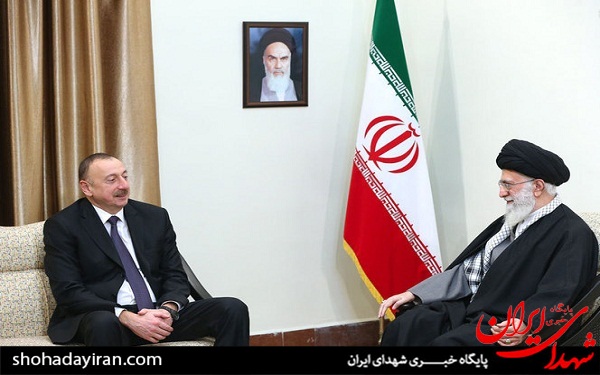 عکس/ دیدار رئیس جمهوری آذربایجان با رهبر انقلاب