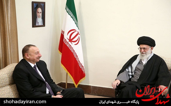 عکس/ دیدار رئیس جمهوری آذربایجان با رهبر انقلاب