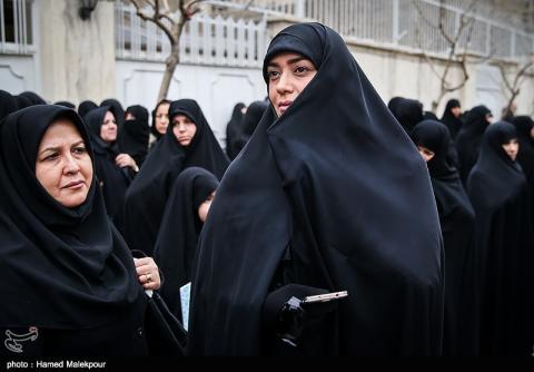 تصاویر/ تشییع پیکر مرحوم سلحشور