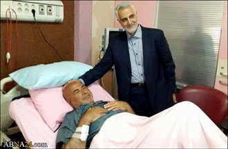 بهبودی کامل همرزم سردار سلیمانی+عکس بهبودی کامل همرزم سردار سلیمانی+عکس