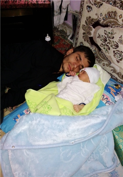 کسب برات شهادت از سید‌ الشهدا(ع)+عکس