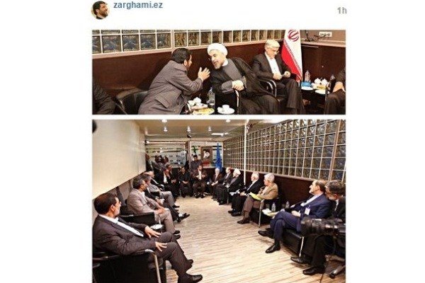خاطره ضرغامی از کار عجیب در مناظرهها+عکس خاطره ضرغامی از کار عجیب در مناظرهها+عکس
