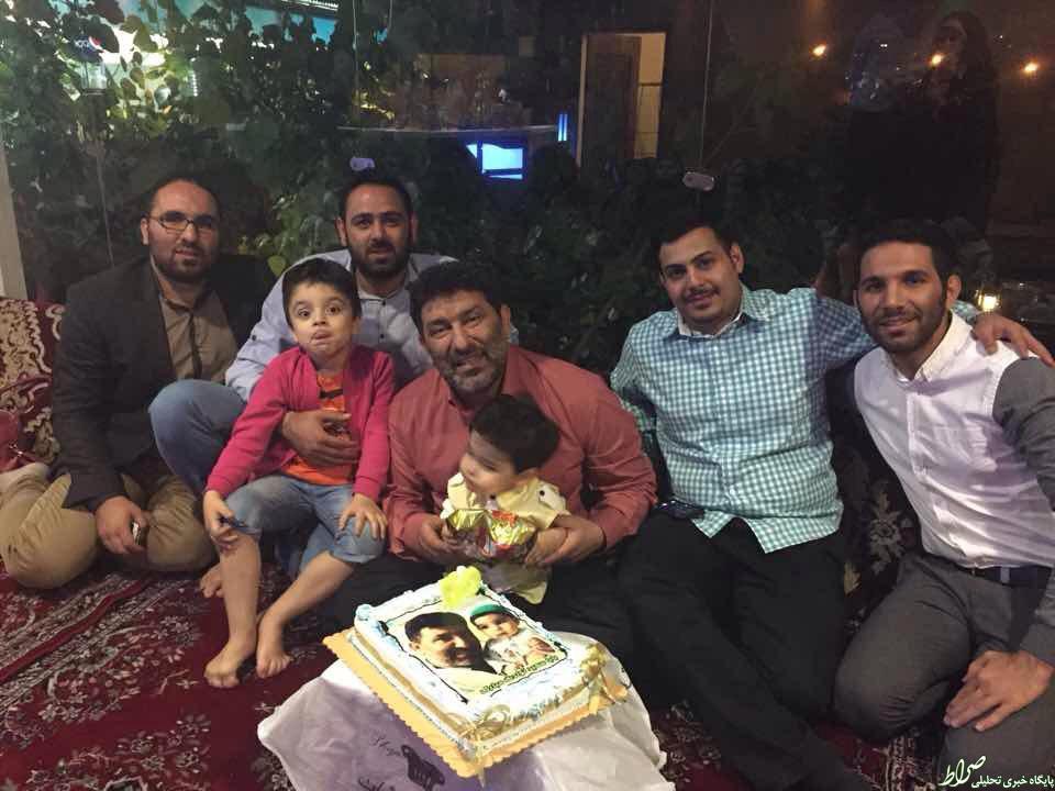 جشن تولد حاج سعید حدادیان + تصاویر