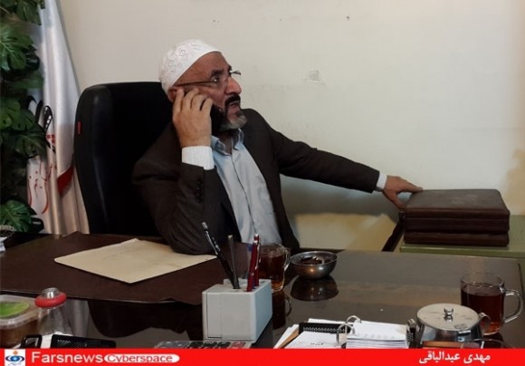 فرج‌الله سلحشور به محل کارش برگشت + عکس
