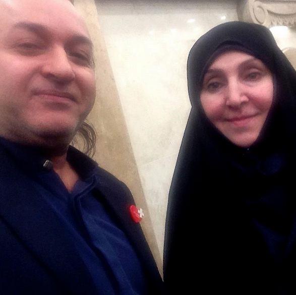 سلفی جاسوس امارات با سخنگوی وزارت خارجه!عکس سلفی جاسوس امارات با سخنگوی وزارت خارجه!عکس