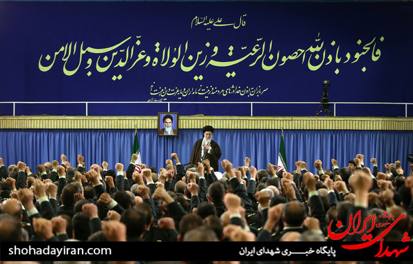 تصاویر/دیدار فرماندهان نیروی انتظامی با رهبر انقلاب