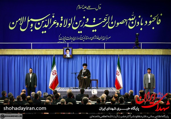 تصاویر/دیدار فرماندهان نیروی انتظامی با رهبر انقلاب