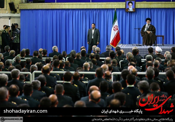 تصاویر/دیدار فرماندهان نیروی انتظامی با رهبر انقلاب