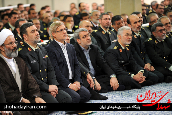 تصاویر/دیدار فرماندهان نیروی انتظامی با رهبر انقلاب